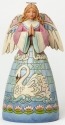 Jim Shore 4040793 Angel w Swan Figurine