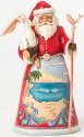 Jim Shore 4041063 Beach Santa and Pelican