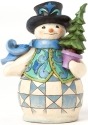 Jim Shore 4041079 Pint Size Snowman and Tree