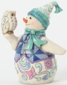 Jim Shore 4041080 Pint Size Snowman and Owl