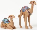 Jim Shore 4041089 Set of 2 mini Camels Figurine