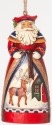 Jim Shore 4041109 Lapland Santa Ornament