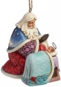 Jim Shore 4041110 2014 Santa and Baby Jesus Ornament