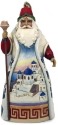 Jim Shore 4041112 Grecian Santa Ornament