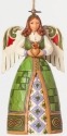 Jim Shore 4041118 Irish Claddagh Angel Ornament