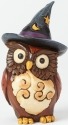 Jim Shore 4041143 Mini Owl Witch