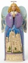 Jim Shore 4042968 Angel w Cathedral C Figurine