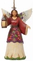 Jim Shore 4042974 Angel w Lantern Ornament