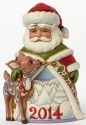 Jim Shore 4044513 Dated 2014 Santa wi Figurine