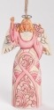 Jim Shore 4044521 Breast Cancer Aware Ornament