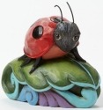 Jim Shore 4044522 Ladybug Mini Figurine
