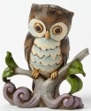 Jim Shore 4044525 Owl on Branch Mini Figurine