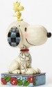 Jim Shore 4044677i My Best Friend Snoopy and Woodstock Personality Pose