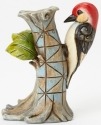 Jim Shore 4045273 Woodpecker on Tree Figurine