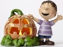 Jim Shore Peanuts 4045887 the great pumpkin light