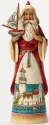 Jim Shore 4046764 Santa Sailboat Figurine