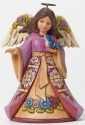 Jim Shore 4047059 Pint Angel w Bluebi Figurine