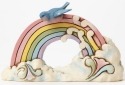 Jim Shore 4047073 Rainbow Mini Figurine