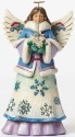 Jim Shore 4047658 Snowflake Angel Win Figurine