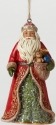 Jim Shore 4047682 Victorian Santa Hanging Ornament
