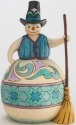 Jim Shore 4047764 Snowman Top Hat Bro Figurine
