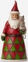 Jim Shore 4047775 Pint Sized Santa w Figurine