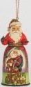 Jim Shore 4047784 Jolly Old St Nicholas Ornament