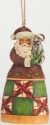 Jim Shore 4047785 Santa Cat Ornament