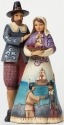 Jim Shore 4047826 Pilgrim Couple Figurine