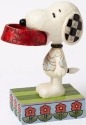 Peanuts by Jim Shore 4049411 Snoopy with Dog Dish