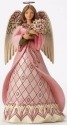 Jim Shore 4049412 Breast Cancer Angel Figurine