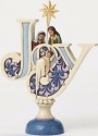 Jim Shore 4049420 Joy Word Nativity Figurine