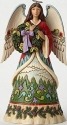 Jim Shore 4049792 Angel and Evergreen Figurine