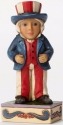 Jim Shore 4051425 Uncle Sam Mini Figurine