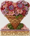 Jim Shore 4051426 Flower Heart Bouque Figurine