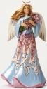 Jim Shore 4051434 Floral Angel Spring Figurine