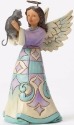 Jim Shore 4052057 Pint Angel Cat Figurine