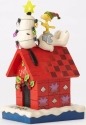 Jim Shore Peanuts 4052719 Snoopy Light up Dog House