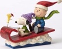 Jim Shore Peanuts 4052726 Charlie Brown and Snoopy