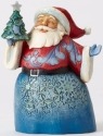 Jim Shore 4053676 Wonderland Pint Santa Figurine