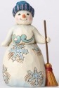 Jim Shore 4053677 Wonderland Pint Snowman Figurine