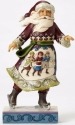 Jim Shore 4053681 Victorian Santa Children Figurine