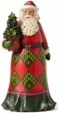 Jim Shore 4053706 Evergreen Santa Figurine