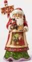 Jim Shore 4053707 Santa North Pole Workshop Figurine