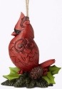 Jim Shore 4053720 Cardinal Mini Ornament