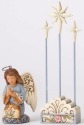 Jim Shore 4053723 Angel Stars Set of 2 Mini Figurines