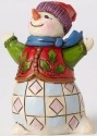 Jim Shore 4053824 Snowman Holly Vest Figurine