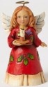 Jim Shore 4053825 Holly Angel Mini Figurine