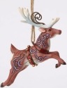 Jim Shore 4053830 Flying Reindeer Ornament