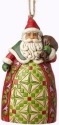 Jim Shore 4053835 Santa Toybag Ornament